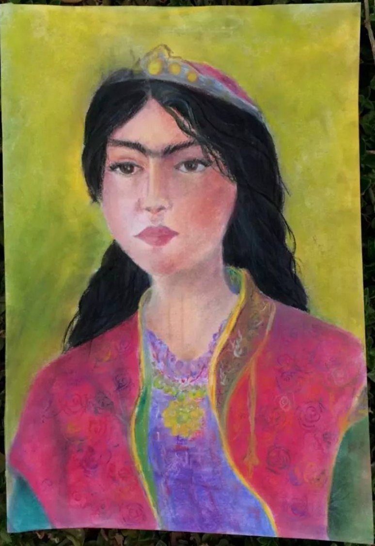 Royalty, pastel original